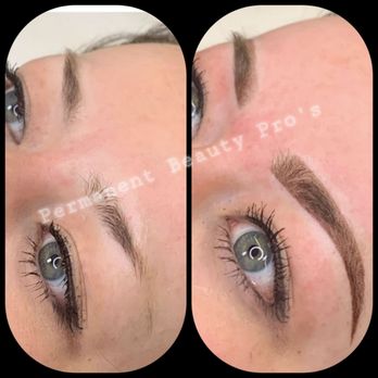 Permanent Beauty Pros - Combo/Hybrid Brow - Permanent Makeup Near Me - Redding, California