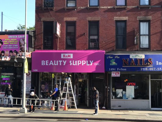 K M Beauty Supply 1496 Fulton St Brooklyn Ny Beauty Salons Equipment Supplies Mapquest