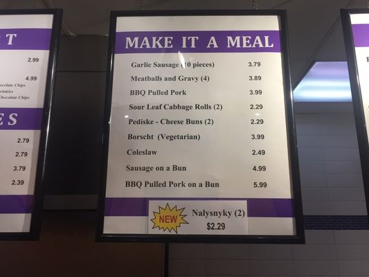 Menu photo 1 The Purple Perogy Sherwood Park, AB Menu photo 1 The Purple Perogy Sherwood Park, AB