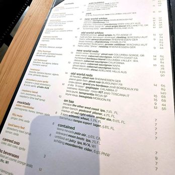 Estuary - Drink menu - New American Near Me - New Port Richey, Florida Estuary - Drink menu - New American Near Me - New Port Richey, Florida