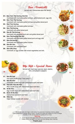 Menu photo 6 VN Pho Montgomery, AL Menu photo 6 VN Pho Montgomery, AL