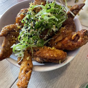 Miyagi Ramen - There chicken is TO DIE FOR! Crunchy, a hint of lemon zest & some amazing light glaze - Ramen Near Me - Bend, Oregon Miyagi Ramen - There chicken is TO DIE FOR! Crunchy, a hint of lemon zest & some amazing light glaze - Ramen Near Me - Bend, Oregon