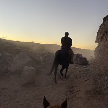 Wild West Horseback Adventures - Riding back to the ranch. Sunset was amazing! - Horseback Riding Near Me - Las Vegas, Nevada Wild West Horseback Adventures - Riding back to the ranch. Sunset was amazing! - Horseback Riding Near Me - Las Vegas, Nevada