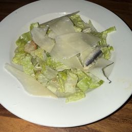 Chicken caesar salad at Picco