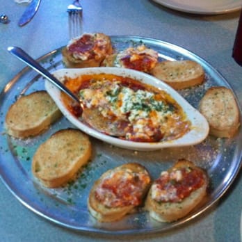 Johnny's New York Style Pizza - Baked feta and marinara app - Pizza Near Me - Macon, Georgia