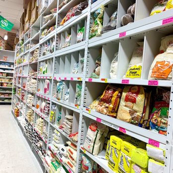Patel Brothers - shelves in a grocery store - Grocery Near Me - Ann Arbor, Michigan
