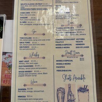 El Rancho - Cocktail Menu back Oct/25 - Mexican Near Me - Albany, New York El Rancho - Cocktail Menu back Oct/25 - Mexican Near Me - Albany, New York