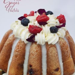 Pink Sugar Pastries - Lemon Berry Mini Bunt Cake