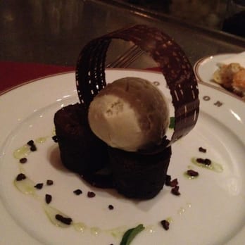 Bouchon - Bouchons with mint ice cream, a girl's best friend! - French Near Me - Yountville, California