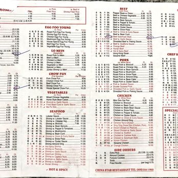 China Star - the menu for the restaurant - Chinese Near Me - Waterbury, Vermont China Star - the menu for the restaurant - Chinese Near Me - Waterbury, Vermont