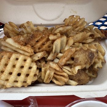 Tin Fish - Fries. Excellent - Seafood Near Me - Oceanside, California