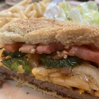 Steak-N-Egger - My half eaten burger that I already squished lol; oh and the fries are always perfect. - Diners Near Me - Cicero, Illinois Steak-N-Egger - My half eaten burger that I already squished lol; oh and the fries are always perfect. - Diners Near Me - Cicero, Illinois