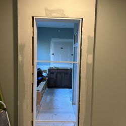 CabinetLand Kitchen & Bathroom Remodeling Center - Master bath with new doorway