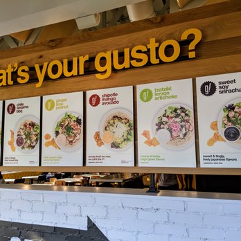 gusto! Ponce - Menu as of 6/27/2019. gusto options. - Salad Near Me - Atlanta, Georgia