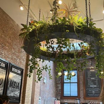 Devoción - Inside couch area & bar counter - Cafes Near Me - New York, New York