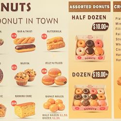 U S Donuts - Menu (August 7, 2026)