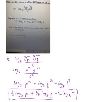 I Do Math Problems - Alg2 solution with work shown - Private Tutors Near Me I Do Math Problems - Alg2 solution with work shown - Private Tutors Near Me