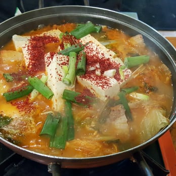 Hanyang Boonshik - Kimchi stew. - Korean Near Me - Flushing, New York