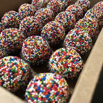 Obrigaderia - Behold, the Homer Simpson brigadeiro! - Desserts Near Me