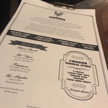 Yardbird - Southern Near Me - Las Vegas, Nevada