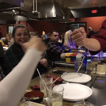 Shogun Restaurant - Fist pump Birthday Girl! - Japanese Near Me - Temecula, California Shogun Restaurant - Fist pump Birthday Girl! - Japanese Near Me - Temecula, California