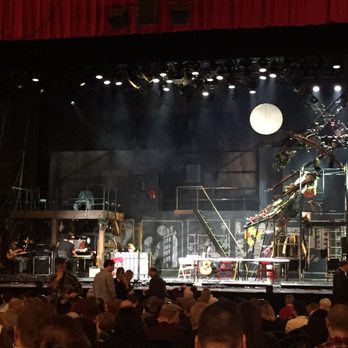 Palace Theatre Columbus - The stage is set up for the show - Performing Arts Near Me - Columbus, Ohio Palace Theatre Columbus - The stage is set up for the show - Performing Arts Near Me - Columbus, Ohio