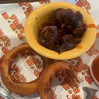Phil's BBQ - Rib-less and Colossal Onion Rings (Small) - Barbeque Near Me - San Diego, California Phil's BBQ - Rib-less and Colossal Onion Rings (Small) - Barbeque Near Me - San Diego, California
