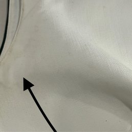 Underarms of dress never cleaned Underarms of dress never cleaned
