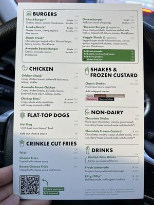 Menu photo 4 Shake Shack Craig Road North Las Vegas, NV Menu photo 4 Shake Shack Craig Road North Las Vegas, NV
