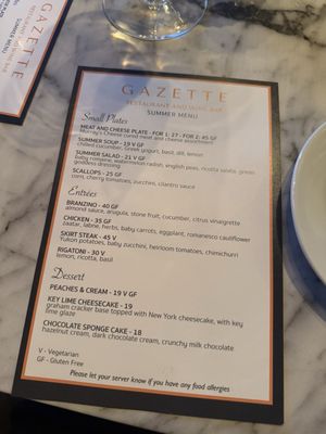 Gazette Restaurant & Wine Bar by null