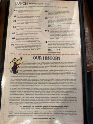 Menu photo 2 Mexican Inn Cafe Bedford, TX Menu photo 2 Mexican Inn Cafe Bedford, TX