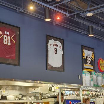 Kickback Jack’s - Framed jerseys - Sports Bars Near Me - Fredericksburg, Virginia