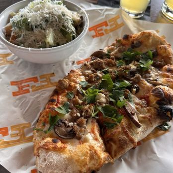 Federal Pizza - Tatum Blvd - Double down - Manifesto pizza and Caesar salad - Pizza Near Me - Phoenix, Arizona