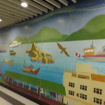 港鐵海怡半島站 - Mural - Metro Stations Near Me - Hong Kong, HK
