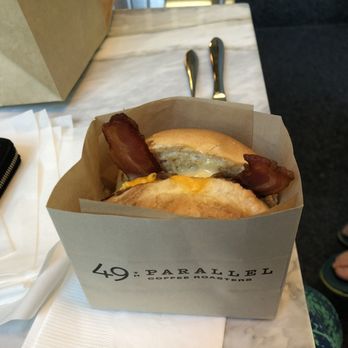 49th Parallel Coffee - The Doug breakfast sandwich - Coffee & Tea Near Me - Vancouver, British Columbia 49th Parallel Coffee - The Doug breakfast sandwich - Coffee & Tea Near Me - Vancouver, British Columbia