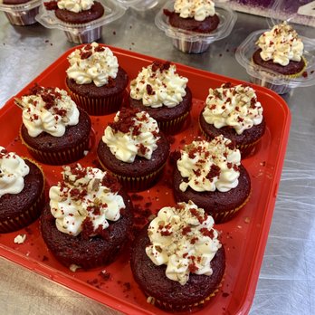 Lucille’s Southern Kitchen - Red velvet cupcakes - Southern Near Me - Gainesville, Florida Lucille’s Southern Kitchen - Red velvet cupcakes - Southern Near Me - Gainesville, Florida