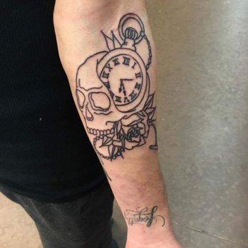 Atomic Tattoo - Here just some of the art im proud to permanently wear on my body thanks to Demi along with my fiancees - Piercing Near Me - Austin, Texas