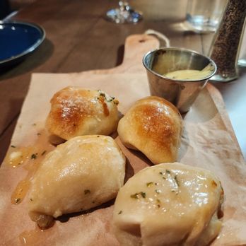 Sidecar Restaurant & Bar - Parker House rolls - Comfort Food Near Me - Montgomery, Ohio Sidecar Restaurant & Bar - Parker House rolls - Comfort Food Near Me - Montgomery, Ohio