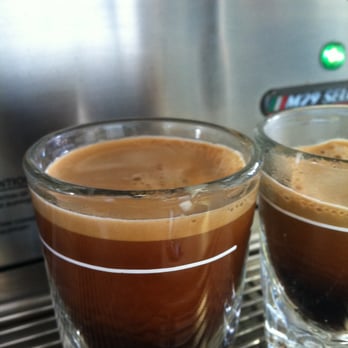 The Cafe - two cups of espresso coffee - Coffee & Tea Near Me - Cypress, California