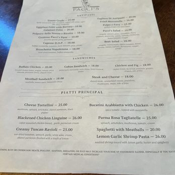 Pacci’s - Italian Near Me - Washington, DC, District of Columbia