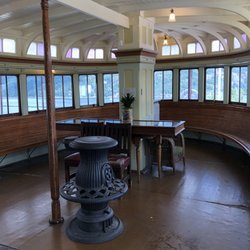 SS Moyie Historic Site - The bow is reserved for Gentlemen: Smoking Purpose!