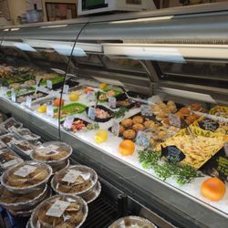 Seafood counter