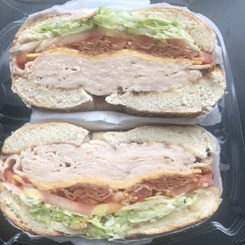 Mike's Bagels - 5. Chicken Club on Sesame seed Bagel - Bagels Near Me - New York, New York Mike's Bagels - 5. Chicken Club on Sesame seed Bagel - Bagels Near Me - New York, New York