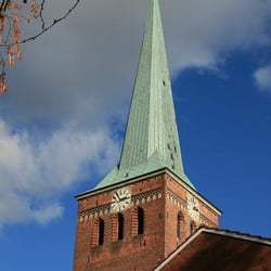 St. Marienkirche - Der Kirchturm der St. Marienkirche