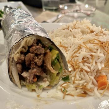 PapaFeta - Shish Kebab Plate (I already ate the other half :)) - Greek Near Me - Temecula, California PapaFeta - Shish Kebab Plate (I already ate the other half :)) - Greek Near Me - Temecula, California