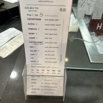 Camellia Rd Tea Bar - Menu - Bubble Tea Near Me - San Diego, California Camellia Rd Tea Bar - Menu - Bubble Tea Near Me - San Diego, California