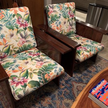 Alex Sandra Custom Upholstery - Custom upholstered vintage chairs - Furniture Reupholstery Near Me - Cathedral City, California Alex Sandra Custom Upholstery - Custom upholstered vintage chairs - Furniture Reupholstery Near Me - Cathedral City, California