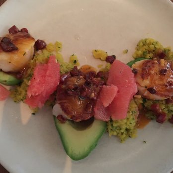 Finch & Fork - Sea Scallops!! - New American Near Me - Santa Barbara, California