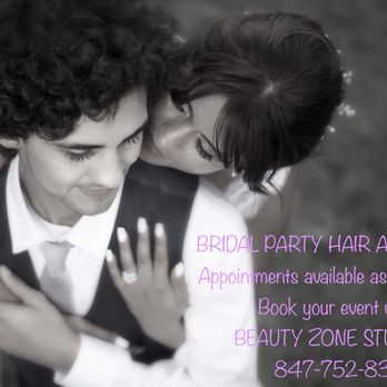 Beauty Zone Studio - Bridal party's hair and makeup book your event ask for packages - Hair Salons Near Me - Grayslake, Illinois Beauty Zone Studio - Bridal party's hair and makeup book your event ask for packages - Hair Salons Near Me - Grayslake, Illinois