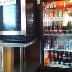Cool drinks and mini for fresh oj and other drinks